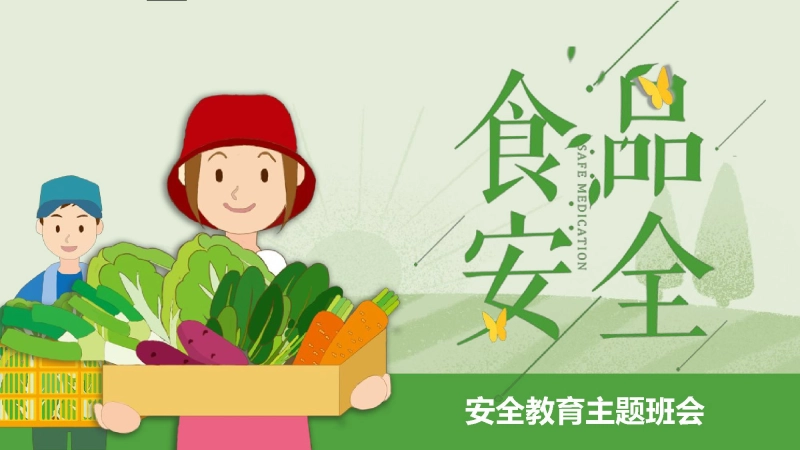 食品安全教育主题班会