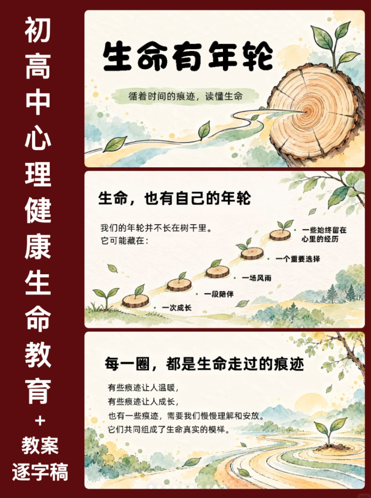 初高中心理健康生命教育PPT